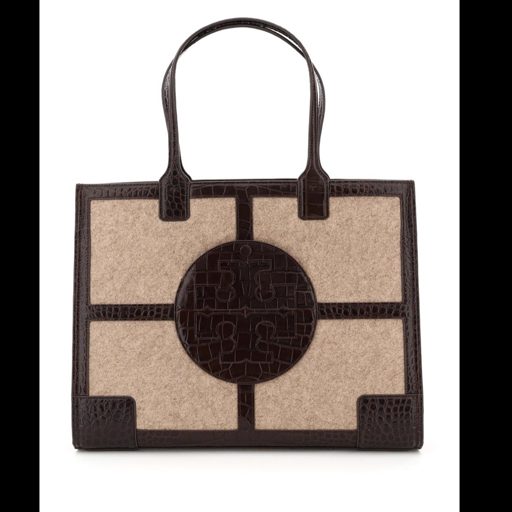 👜NWOT Tory Burch Ella Quadrant Large Tote w/original dust bag👜